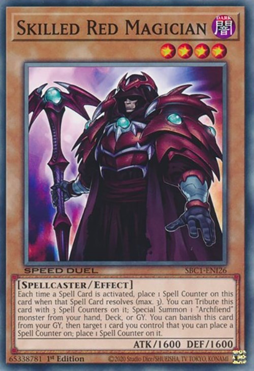 Skilled Red Magician [SBC1-ENI26] Common | Total Play