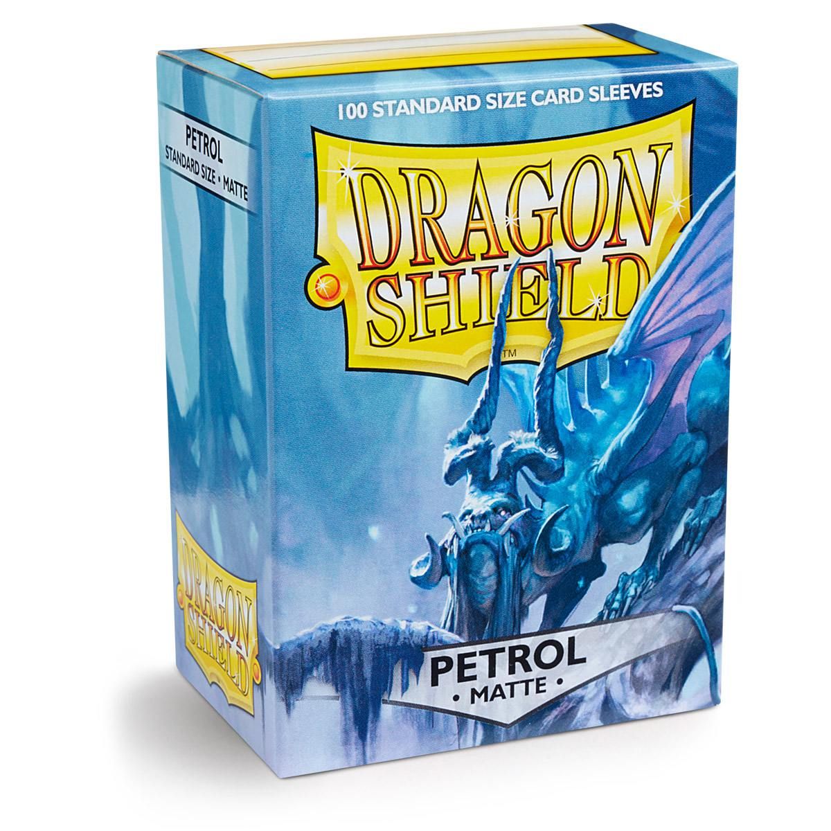 Dragon Shield: Standard 100ct Sleeves - Petrol (Matte) | Total Play