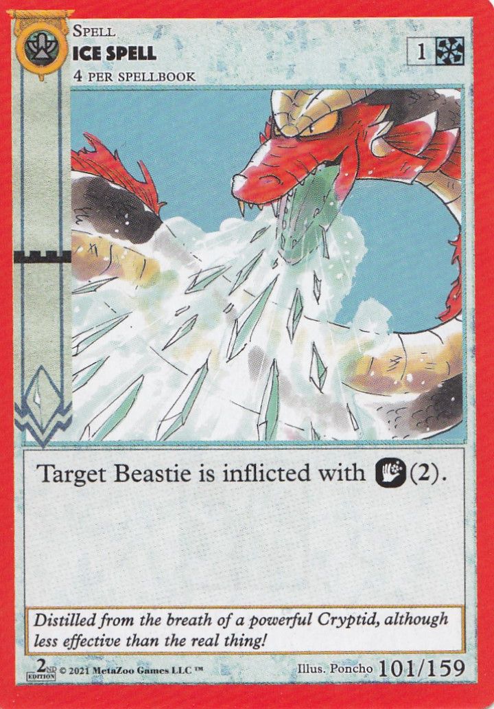 Ice Spell [Cryptid Nation: Second Edition] | Total Play