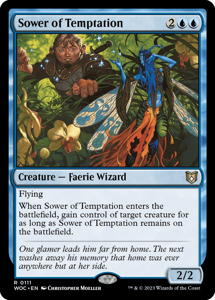 Sower of Temptation [Wilds of Eldraine Commander] | Total Play