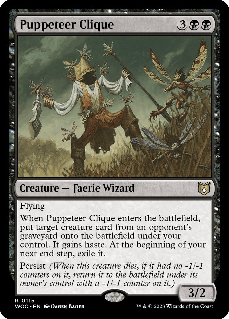 Puppeteer Clique [Wilds of Eldraine Commander] | Total Play