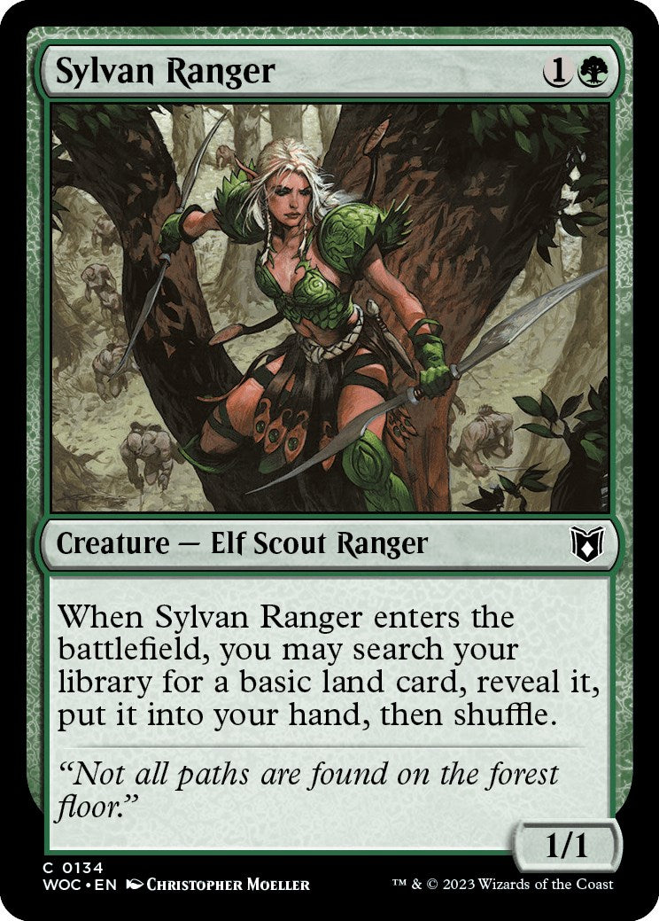 Sylvan Ranger [Wilds of Eldraine Commander] | Total Play