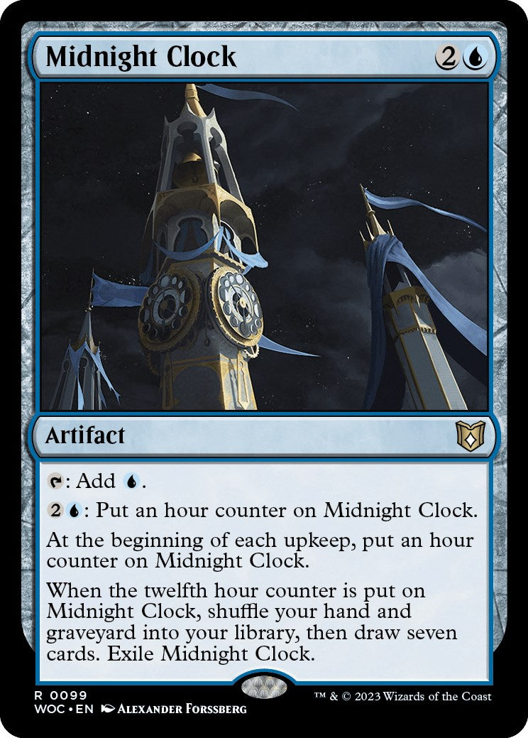 Midnight Clock [Wilds of Eldraine Commander] | Total Play