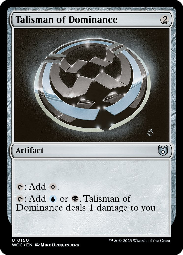 Talisman of Dominance [Wilds of Eldraine Commander] | Total Play