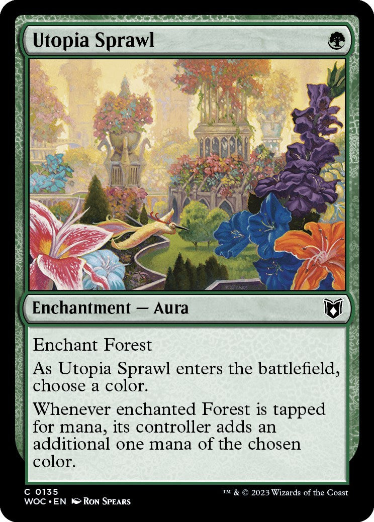 Utopia Sprawl [Wilds of Eldraine Commander] | Total Play