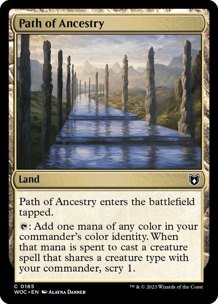 Path of Ancestry [Wilds of Eldraine Commander] | Total Play