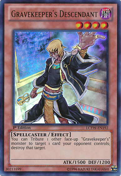 Gravekeeper's Descendant [LCYW-EN192] Ultra Rare | Total Play