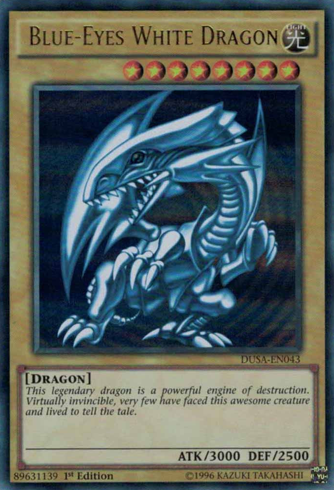 Blue-Eyes White Dragon [DUSA-EN043] Ultra Rare | Total Play