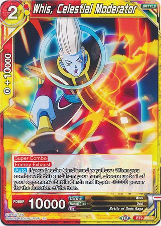 Whis, Celestial Moderator (BT9-096) [Universal Onslaught] | Total Play