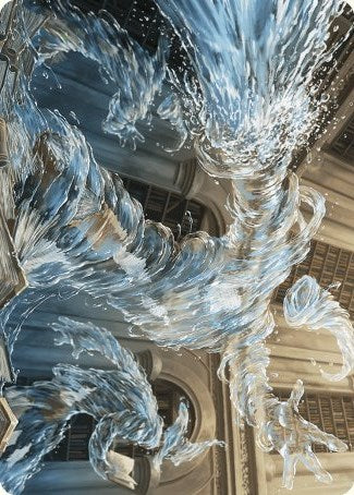 Splashy Spellcaster Art Card [Wilds of Eldraine Art Series] | Total Play