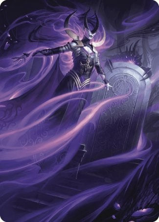 Ashiok, Wicked Manipulator Art Card (10/81) [Wilds of Eldraine Art Series] | Total Play