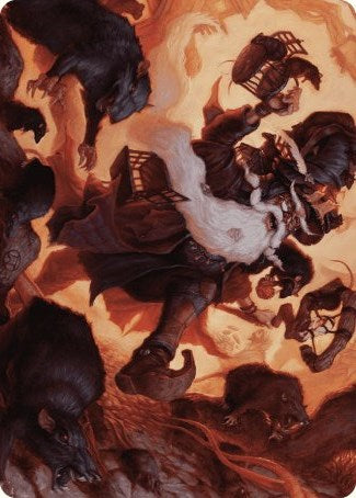 Tattered Ratter Art Card [Wilds of Eldraine Art Series] | Total Play
