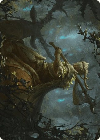 Verdant Outrider Art Card [Wilds of Eldraine Art Series] | Total Play