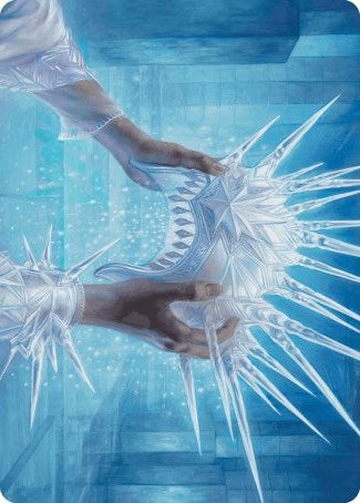 Hylda's Crown of Winter Art Card [Wilds of Eldraine Art Series] | Total Play