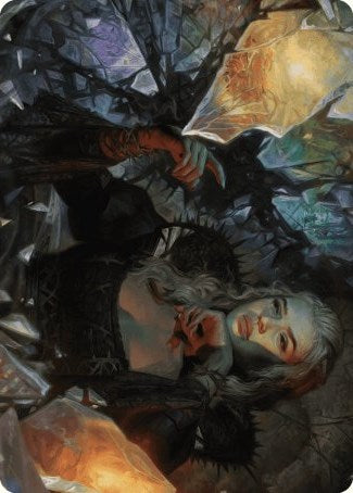 Prophetic Prism Art Card [Wilds of Eldraine Art Series] | Total Play
