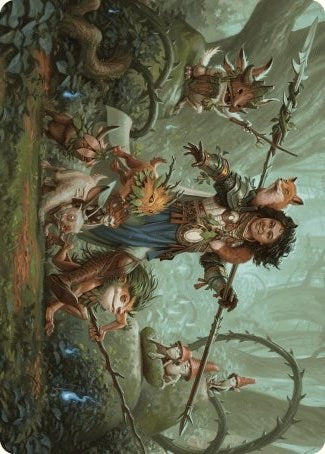 Ellivere of the Wild Court Art Card [Wilds of Eldraine Art Series] | Total Play