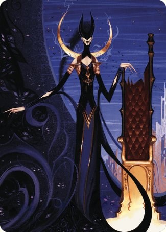 Ashiok, Wicked Manipulator Art Card (57/81) [Wilds of Eldraine Art Series] | Total Play