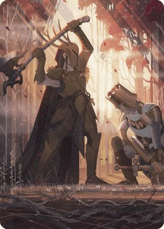 Karmic Justice Art Card [Wilds of Eldraine Art Series] | Total Play