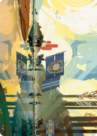 Knightly Valor Art Card [Wilds of Eldraine Art Series] | Total Play