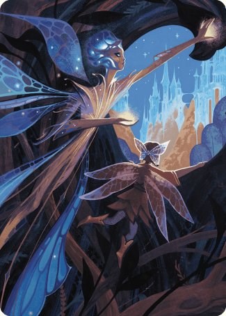 Kindred Discovery Art Card [Wilds of Eldraine Art Series] | Total Play