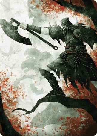 Garruk's Uprising Art Card [Wilds of Eldraine Art Series] | Total Play