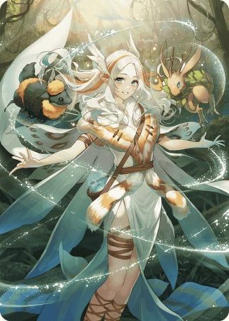 Greater Auramancy Anime Art Card [Wilds of Eldraine Art Series] | Total Play