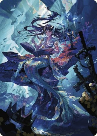 Rhystic Study Art Card [Wilds of Eldraine Art Series] | Total Play