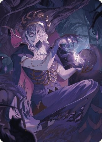 Necropotence Art Card [Wilds of Eldraine Art Series] | Total Play