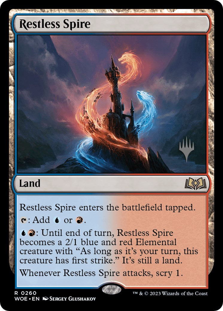 Restless Spire (Promo Pack) [Wilds of Eldraine Promos] | Total Play