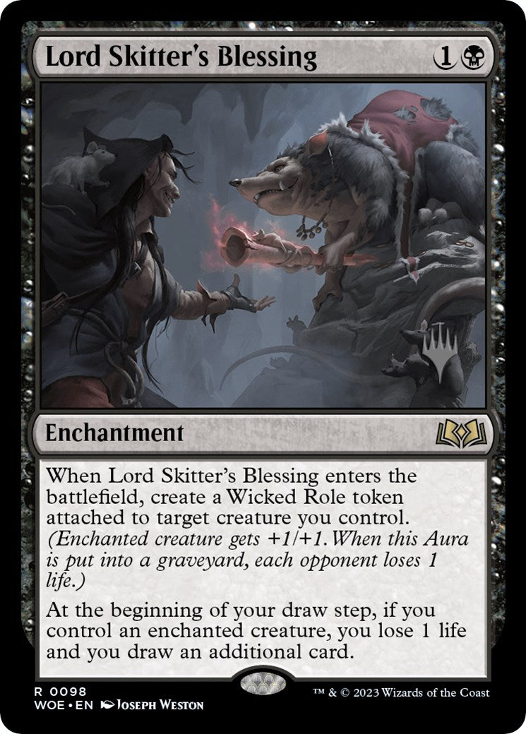 Lord Skitter's Blessing (Promo Pack) [Wilds of Eldraine Promos] | Total Play