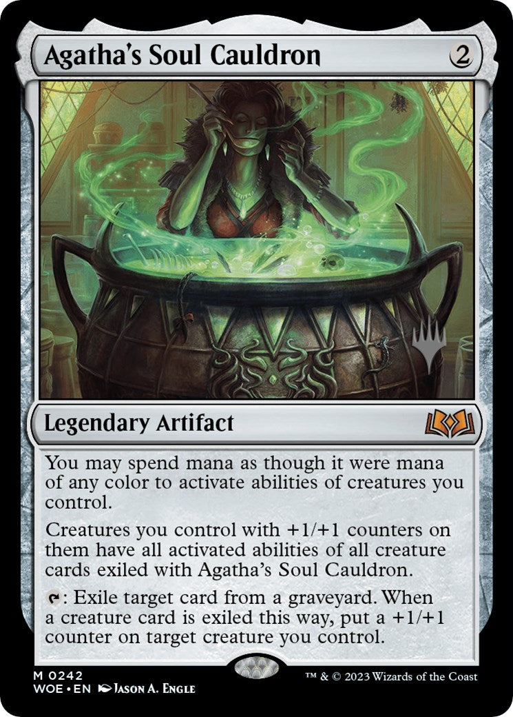 Agatha's Soul Cauldron (Promo Pack) [Wilds of Eldraine Promos] | Total Play
