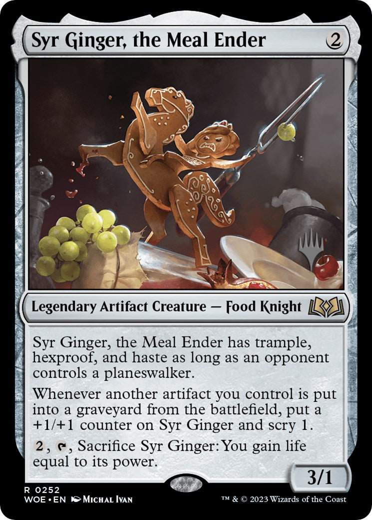 Syr Ginger, the Meal Ender (Promo Pack) [Wilds of Eldraine Promos] | Total Play