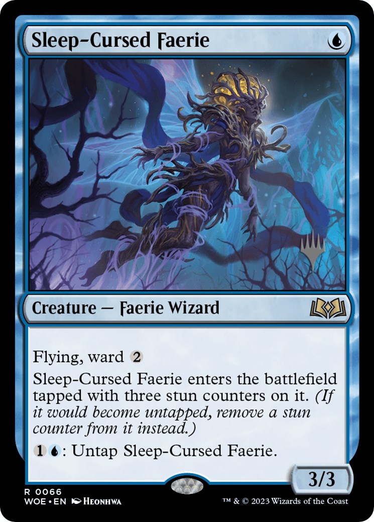 Sleep-Cursed Faerie (Promo Pack) [Wilds of Eldraine Promos] | Total Play