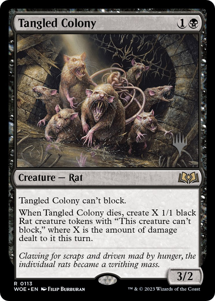 Tangled Colony (Promo Pack) [Wilds of Eldraine Promos] | Total Play