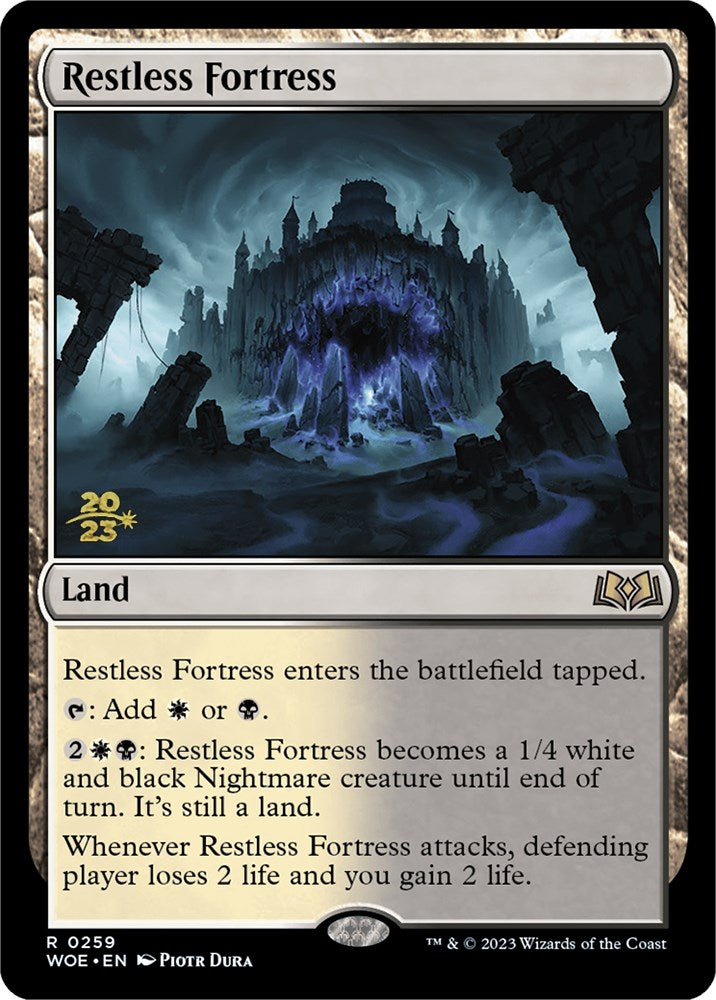 Restless Fortress [Wilds of Eldraine Prerelease Promos] | Total Play