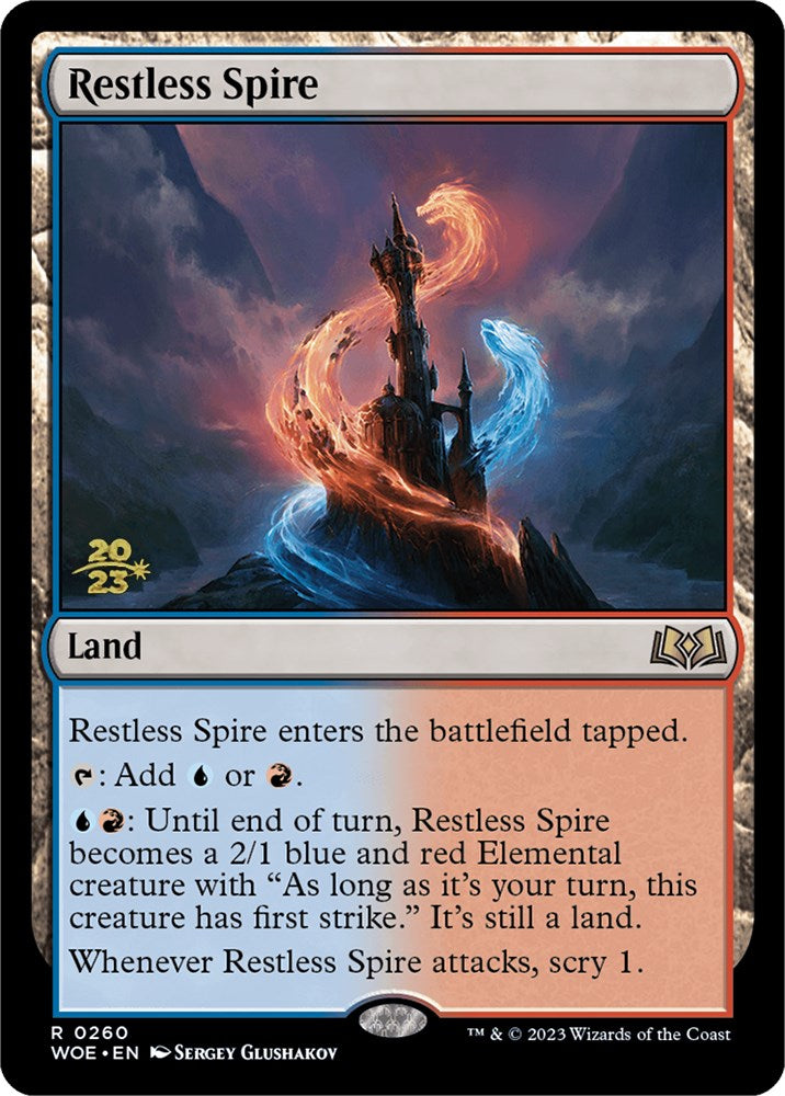 Restless Spire [Wilds of Eldraine Prerelease Promos] | Total Play