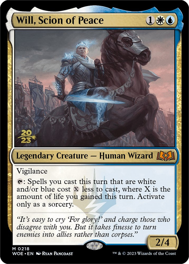 Will, Scion of Peace [Wilds of Eldraine Prerelease Promos] | Total Play