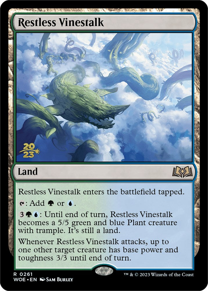 Restless Vinestalk [Wilds of Eldraine Prerelease Promos] | Total Play