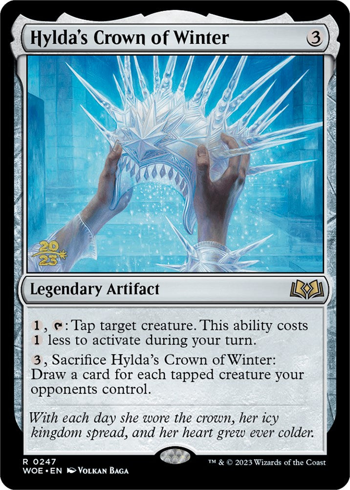 Hylda's Crown of Winter [Wilds of Eldraine Prerelease Promos] | Total Play