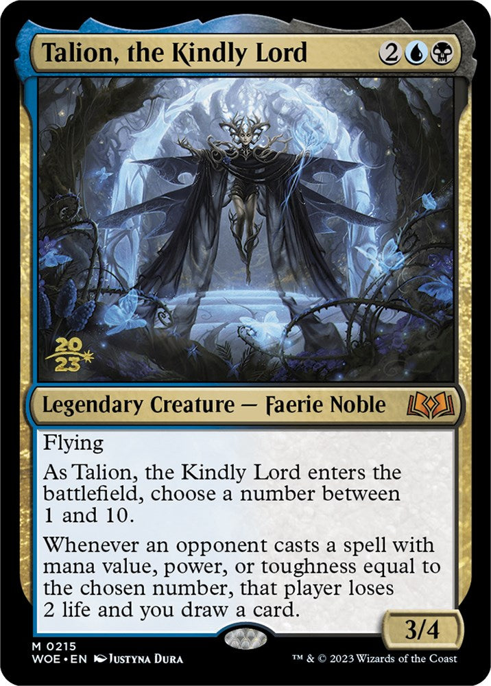Talion, the Kindly Lord [Wilds of Eldraine Prerelease Promos] | Total Play