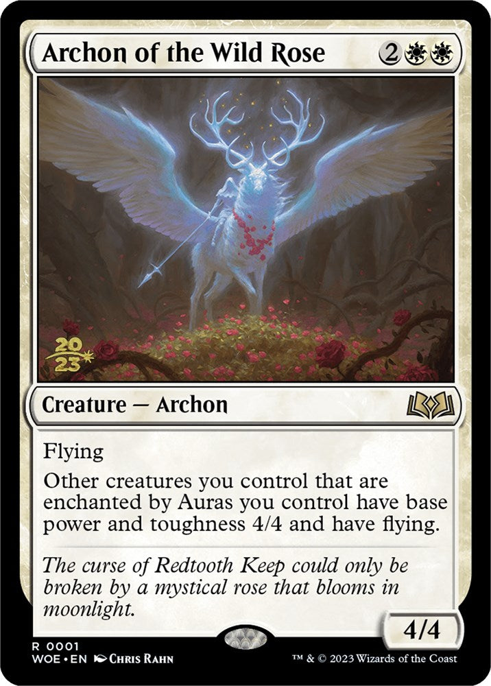 Archon of the Wild Rose [Wilds of Eldraine Prerelease Promos] | Total Play