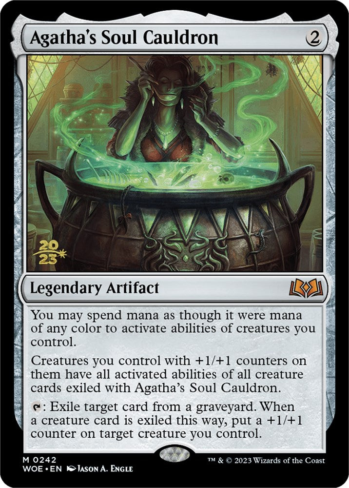 Agatha's Soul Cauldron [Wilds of Eldraine Prerelease Promos] | Total Play