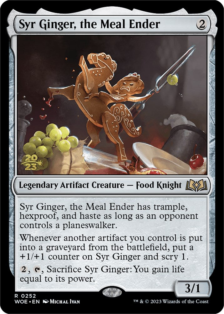 Syr Ginger, the Meal Ender [Wilds of Eldraine Prerelease Promos] | Total Play