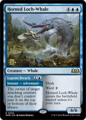 Horned Loch-Whale // Lagoon Breach [Wilds of Eldraine Prerelease Promos] | Total Play