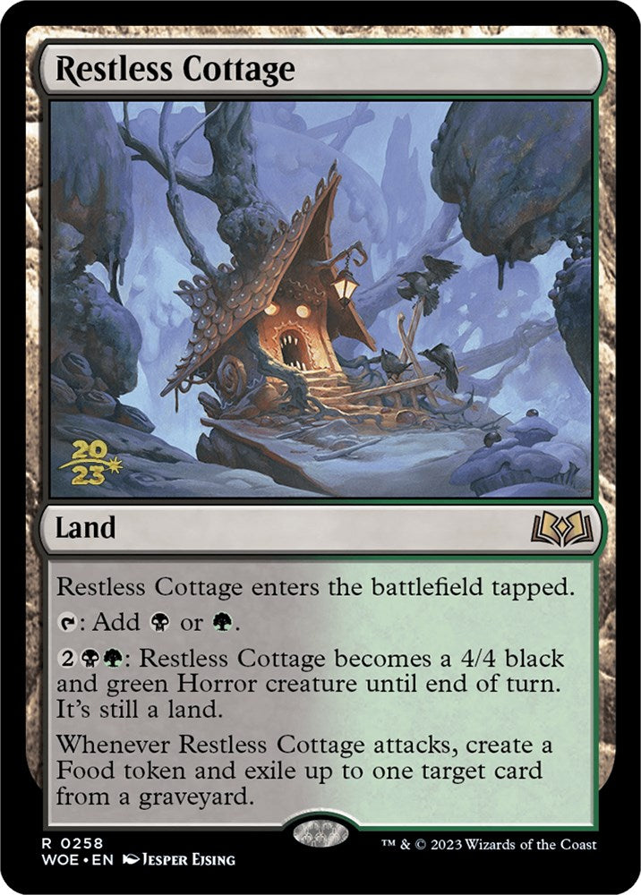 Restless Cottage [Wilds of Eldraine Prerelease Promos] | Total Play