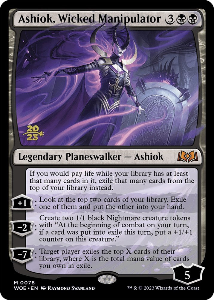 Ashiok, Wicked Manipulator [Wilds of Eldraine Prerelease Promos] | Total Play