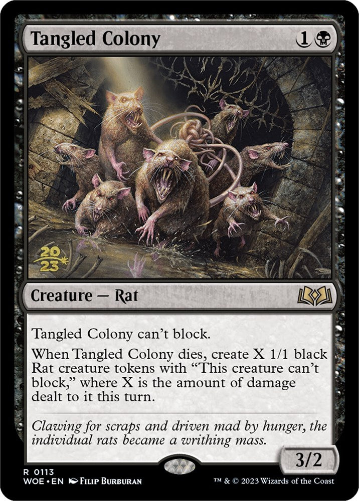 Tangled Colony [Wilds of Eldraine Prerelease Promos] | Total Play