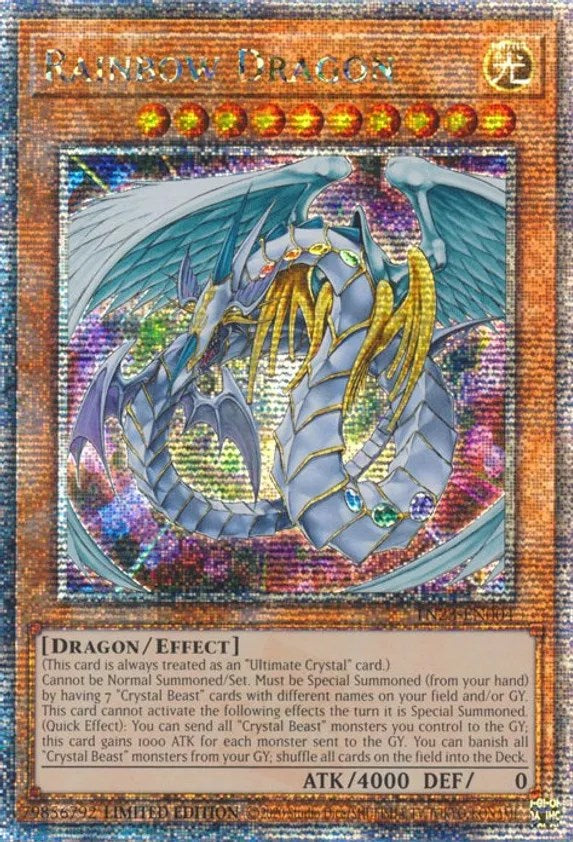 Rainbow Dragon [TN23-EN004] Quarter Century Secret Rare | Total Play