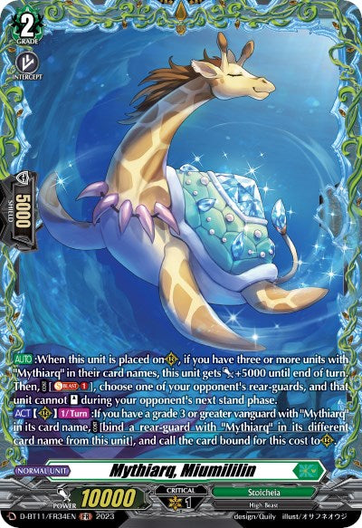 Mythiarq, Miumililin (D-BT11/FR34EN) [Clash of Heroes] | Total Play
