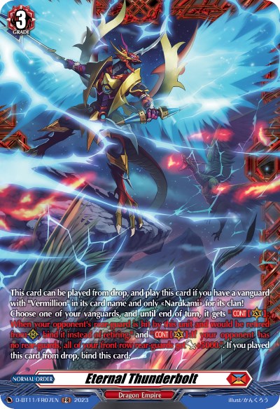 Eternal Thunderbolt (D-BT11/FR07EN) [Clash of Heroes] | Total Play